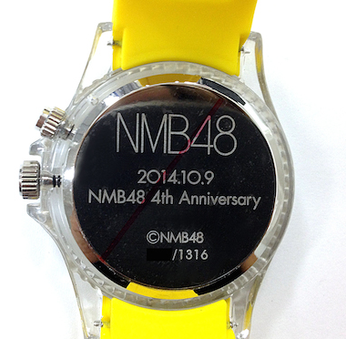 NMB48 ４周年記念時計 チームM 腕時計 AKB - ミュージシャン